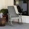 Highwood Usa Weatherly Rocking Chair Outdoor Furniture for Patio, Backyard, Garden AD-RKCH2-CGE - alternate 3